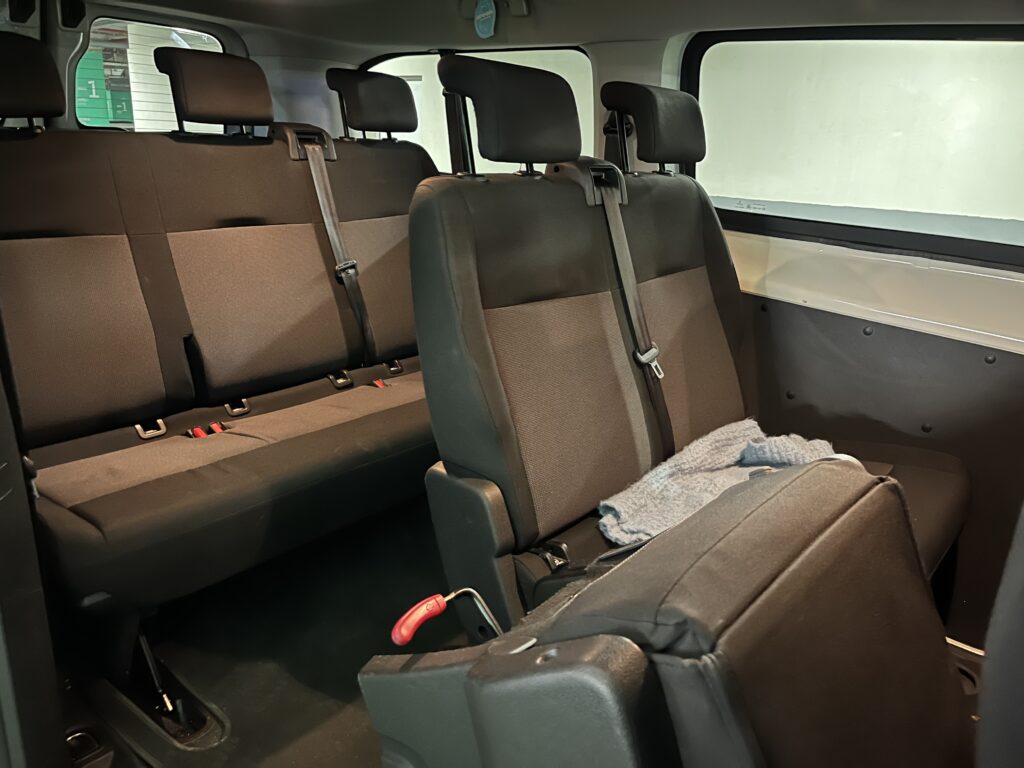 Rent a minivan with driver in Belgrade with Serbia Ride Opel Vivaro fleet