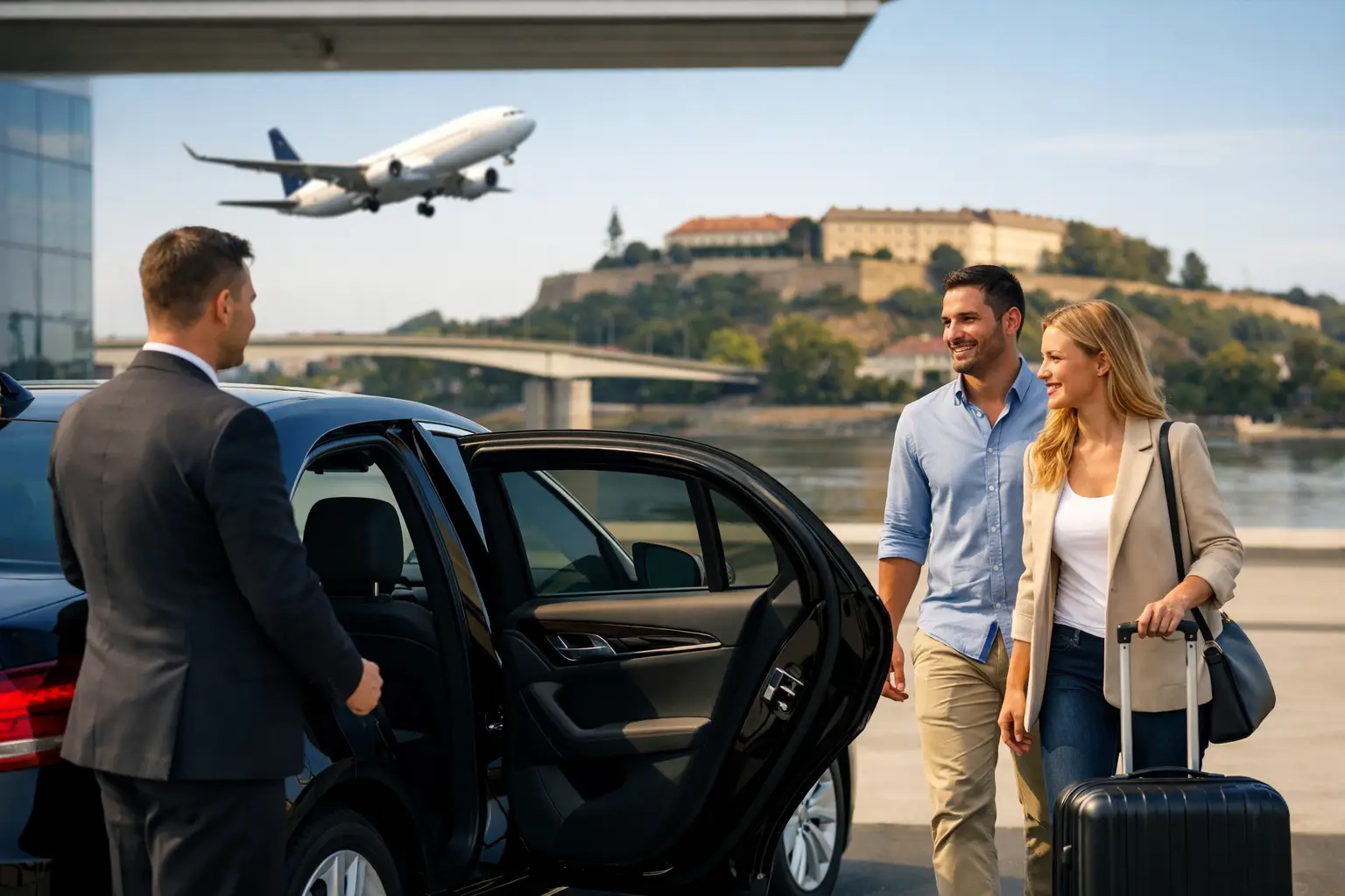 Belgrade Airport to Novi Sad Private Transfer