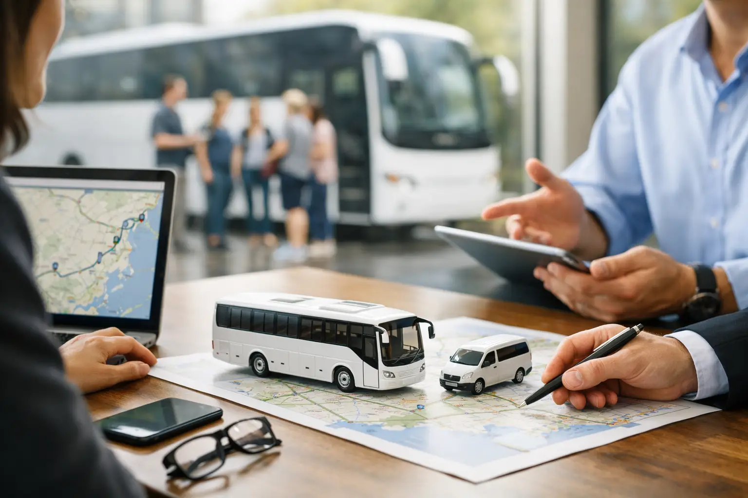 How Group Transport Booking Works