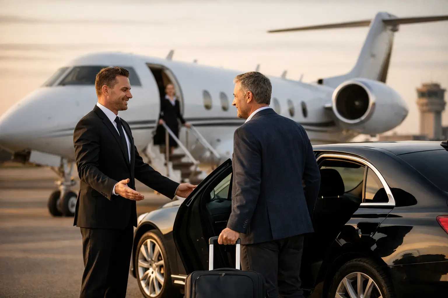 How Private Airport Pickup Works